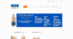 Desktop Screenshot of lytebalance.com
