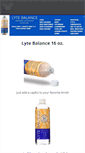 Mobile Screenshot of lytebalance.com